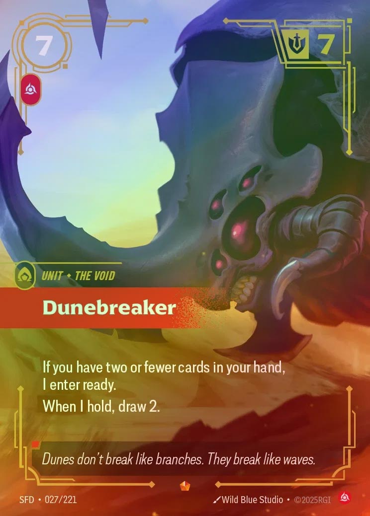【FOIL】[Fury] Dunebreaker [SFD-027-E]