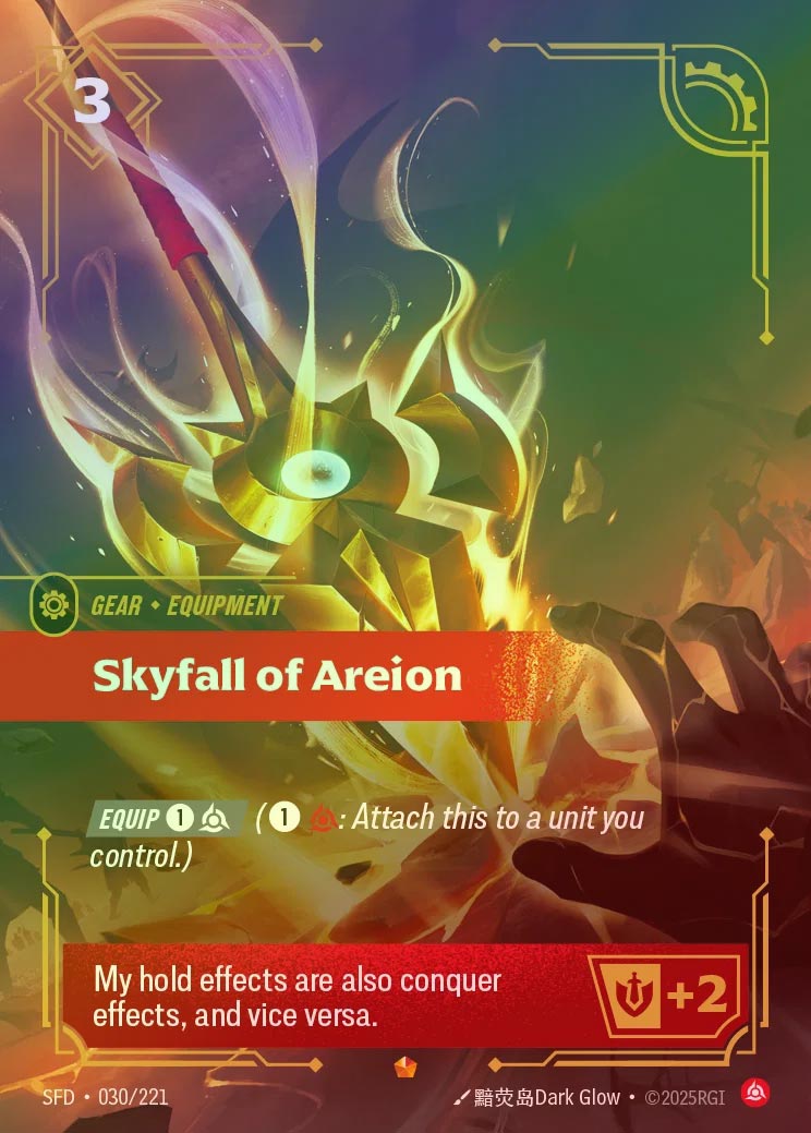【FOIL】[Fury] Skyfall of Areion [SFD-030-E]