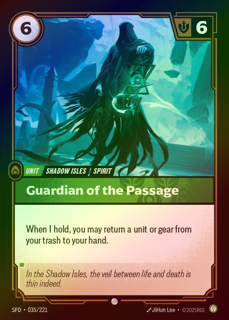 【FOIL】[Calm] Guardian of the Passage [SFD-035-C]