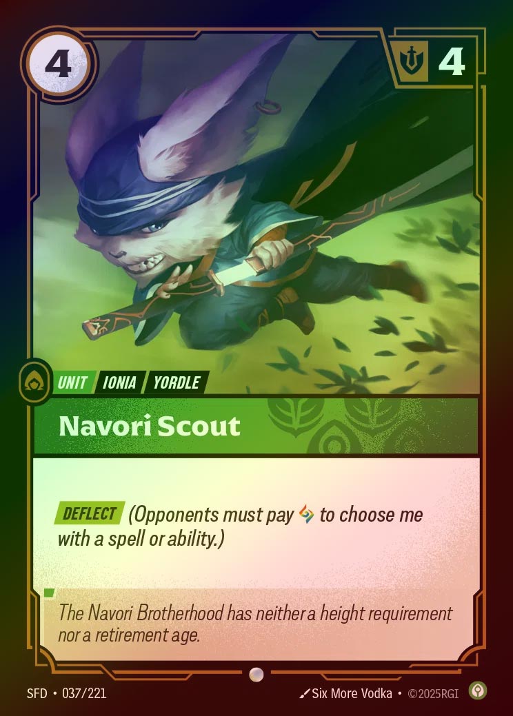 【FOIL】[Calm] Navori Scout [SFD-037-C]
