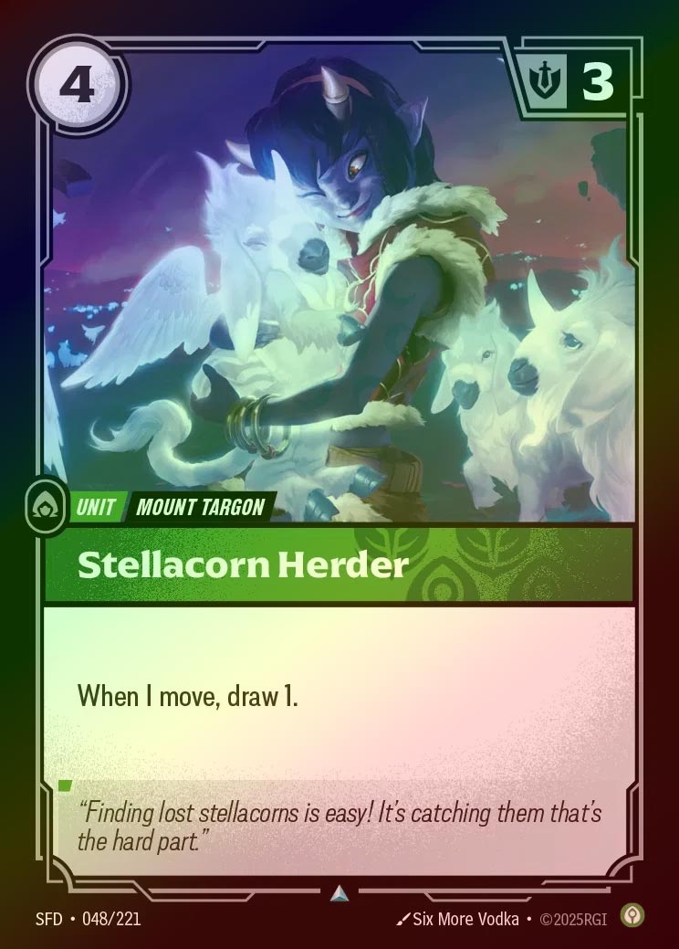 【FOIL】[Calm] Steallacorn Herder [SFD-048-U]