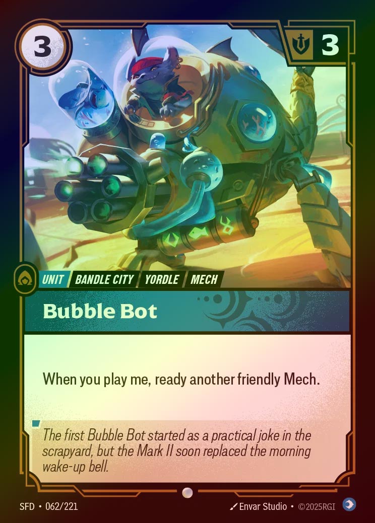 【FOIL】[Mind] Bubble Bot [SFD-062-C]