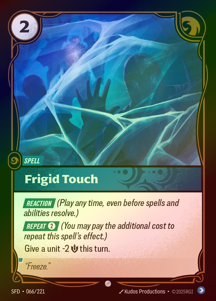 【FOIL】[Mind] Frigid Touch [SFD-066-C]