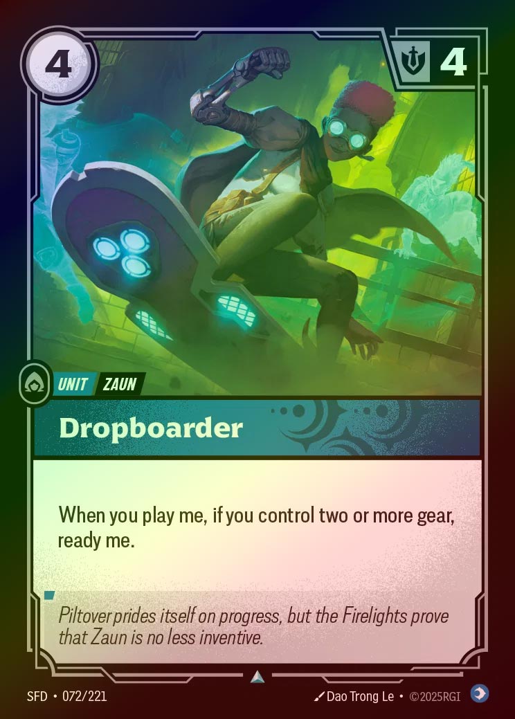 【FOIL】[Mind] Dropboarder [SFD-072-U]