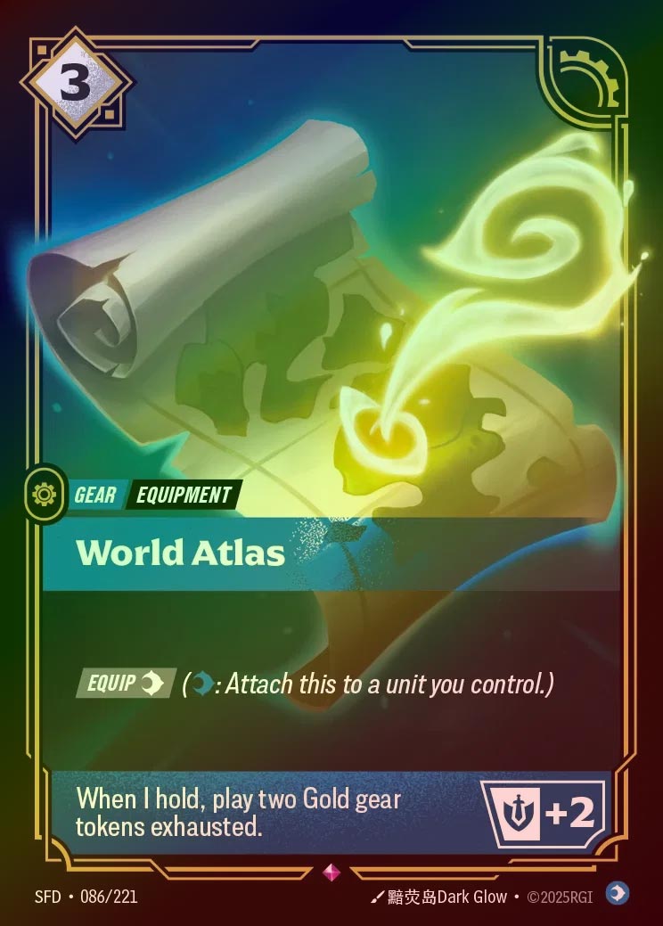 【FOIL】[Mind] World Atlas [SFD-086-R]