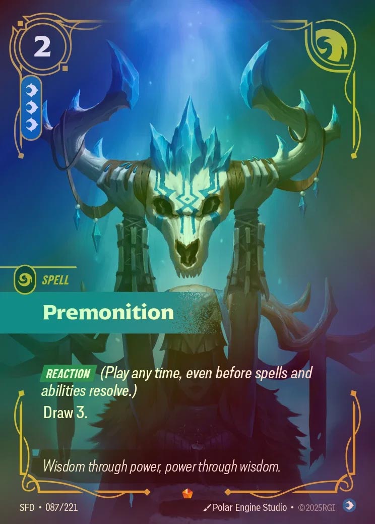 【FOIL】[Mind] Premonition [SFD-087-E]