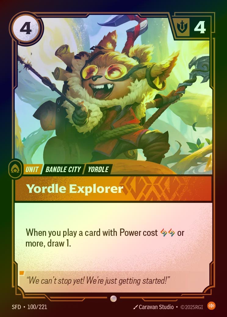 【FOIL】[Body] Yordle Explorer [SFD-100-C]
