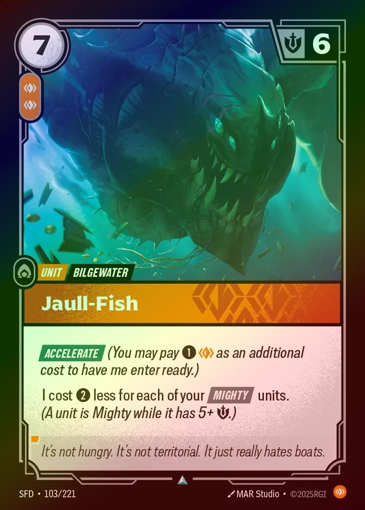 【FOIL】[Body] Jaull-Fish [SFD-103-U]