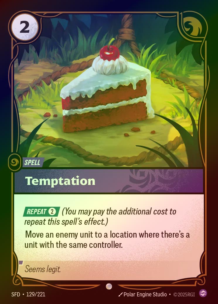 【FOIL】[Chaos] Temptation [SFD-129-C]