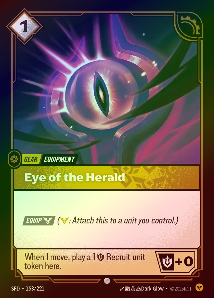【FOIL】[Order] Eye of the Herald [SFD-153-C]