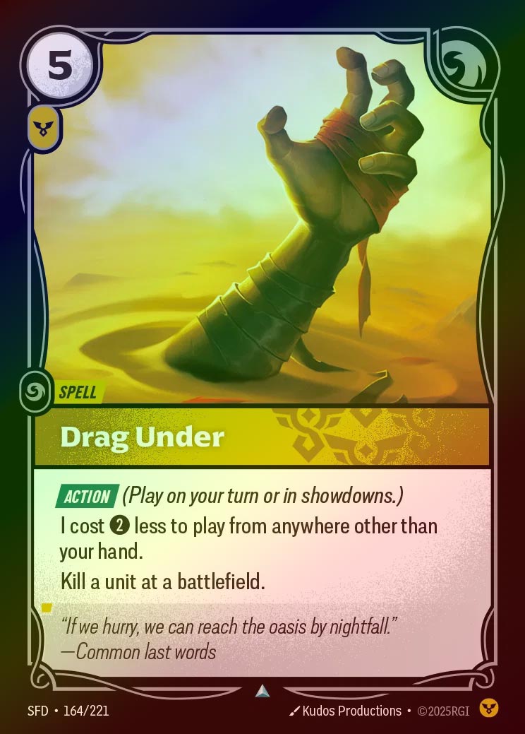 【FOIL】[Order] Drag Under [SFD-164-U]