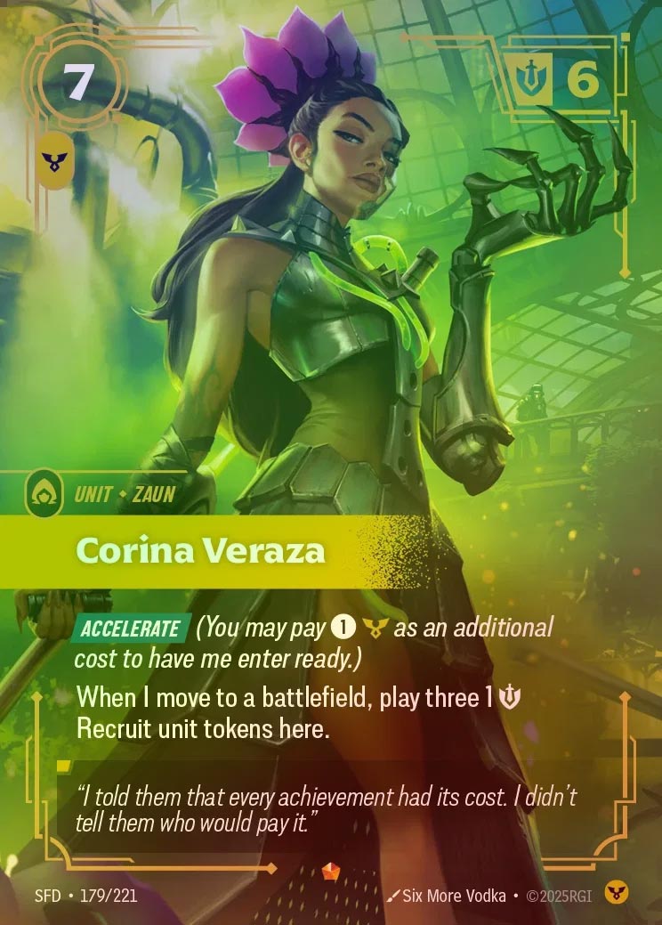 【FOIL】[Order] Corina Veraza [SFD-179-E]