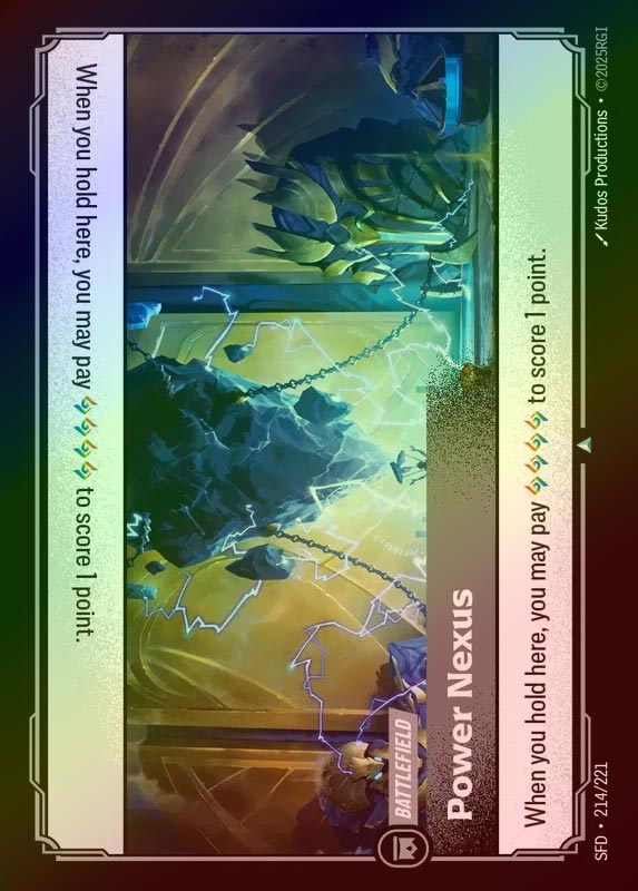 【FOIL】[Colorless] Power Nexus [SFD-214-U]