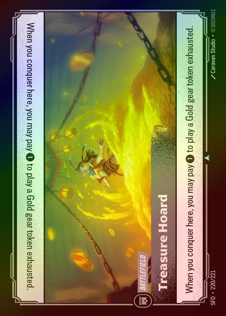 【FOIL】[Colorless] Treasure Hoard [SFD-220-U]