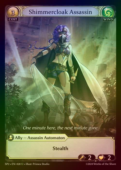 【FOIL】[Wind] Shimmercloak Assassin [SP2_020-U]