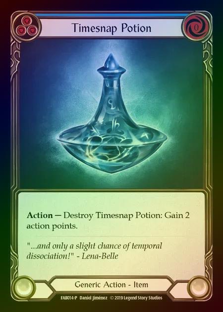 【CF】[Generic] Timesnap Potion [FAB014-P] (Promo) Cold Foill