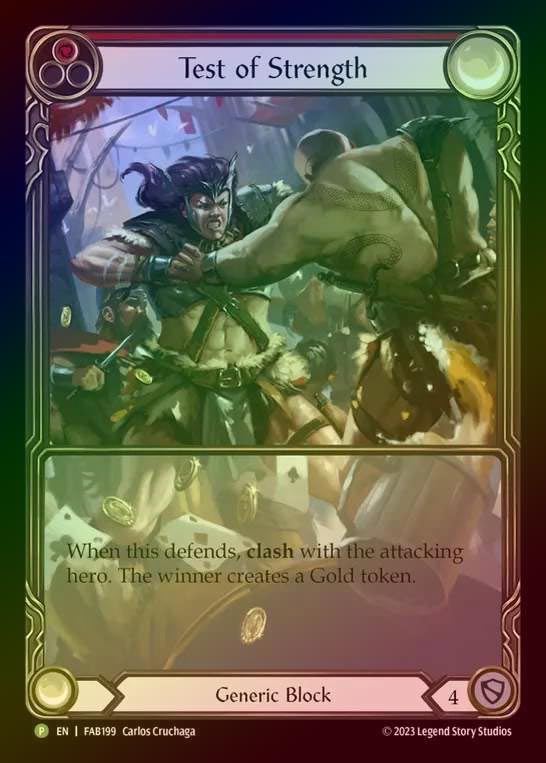 【RF】[Generic] Test of Strength (Extended Art) [FAB199-P]