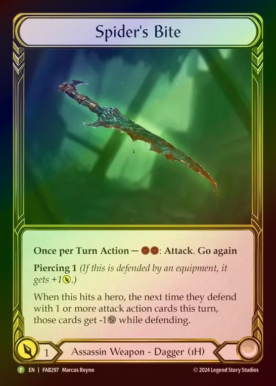 【GF】[Assassin] Spider's Bite [FAB297-P]