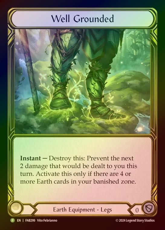 【GF】[Earth] Well Grounded [FAB299-P]