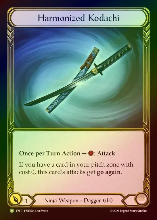 【GF】[Ninja] Harmonized Kodachi [FAB300-P]