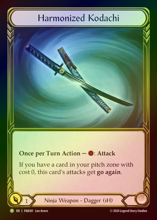 【GF】[Ninja] Harmonized Kodachi [FAB301-P]