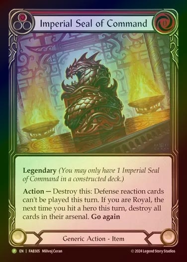 【CF】[Generic] Imperial Seal of Command [FAB305-P]