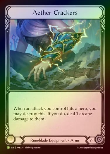 【CF】[Runeblade] Aether Crackers [FAB334-P]