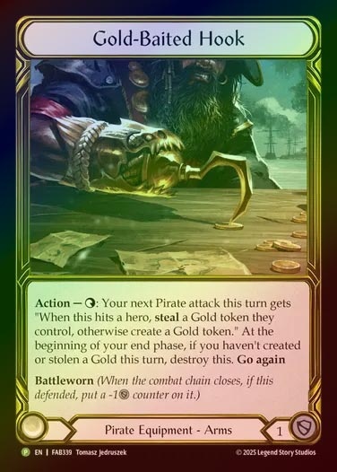 【GF】[Pirate] Gold-Baited Hook [FAB339-P]