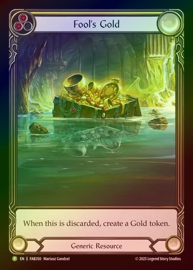 【CF】[Generic] Fool's Gold (Extended Art) [FAB350-P]
