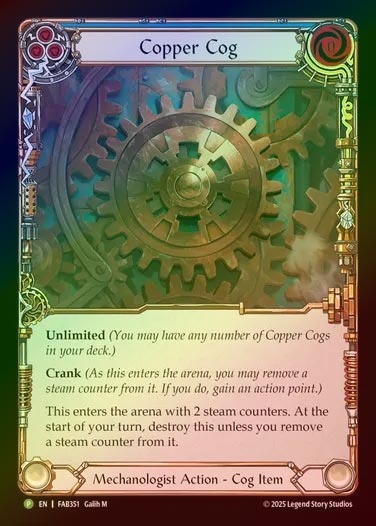 【CF】[Mechanologist] Copper Cog [FAB351-P]