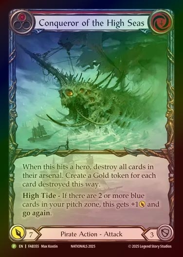 【RF】[Pirate] Conqueror of the High Seas (Extended Art) [FAB355-P]