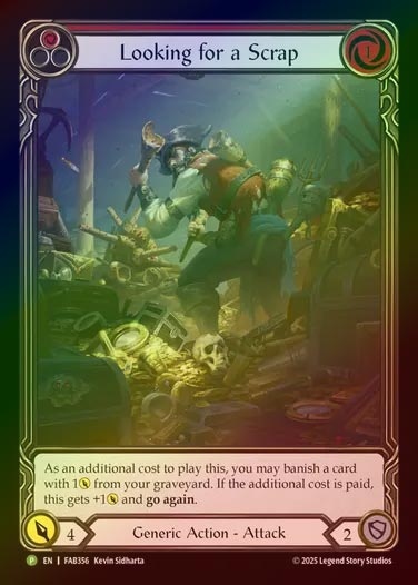 【RF】[Generic] Sink Below (Extended Art)(red) [FAB356-P]