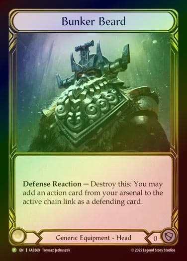 【GF】[Generic] Bunker Beard [FAB369-P]