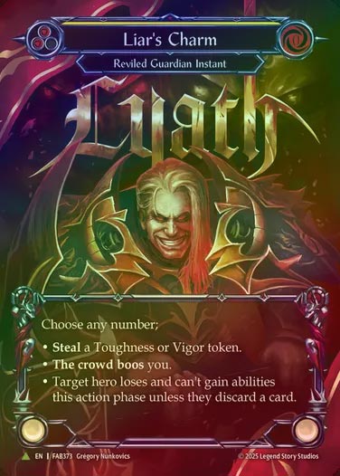 【CF】[Reviled Guardian] Liar's Charm (Extended Art)  [FAB373-P]