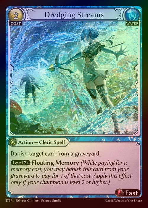 【FOIL】[Water] Dredging Streams [DTR146-C]