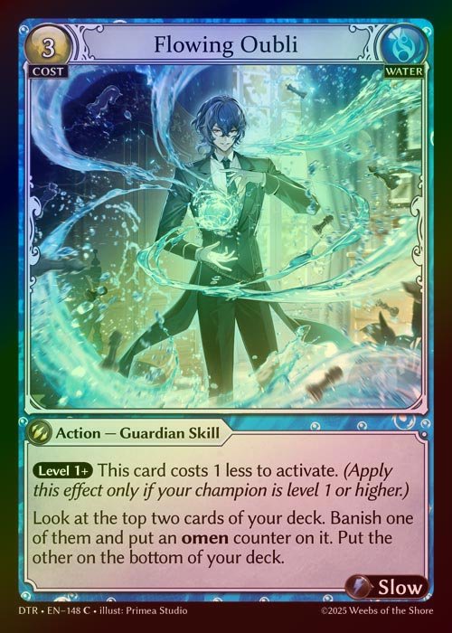 【FOIL】[Water] Flowing Oubli [DTR148-C]