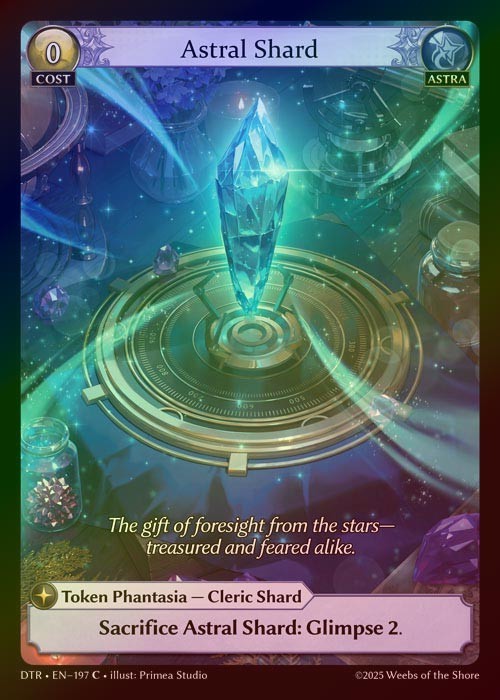 【FOIL】[Astra] Astral Shard [DTR197-C]