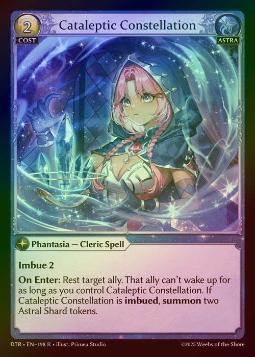 【FOIL】[Astra] Cataleptic Constellation [DTR198-R]