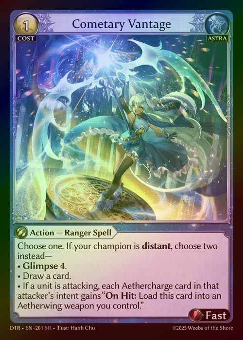 【FOIL】[Astra] Cometary Vantage [DTR201-SR]