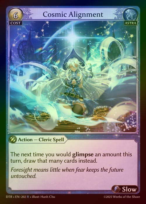 【FOIL】[Astra] Cosmic Alignment [DTR202-R]