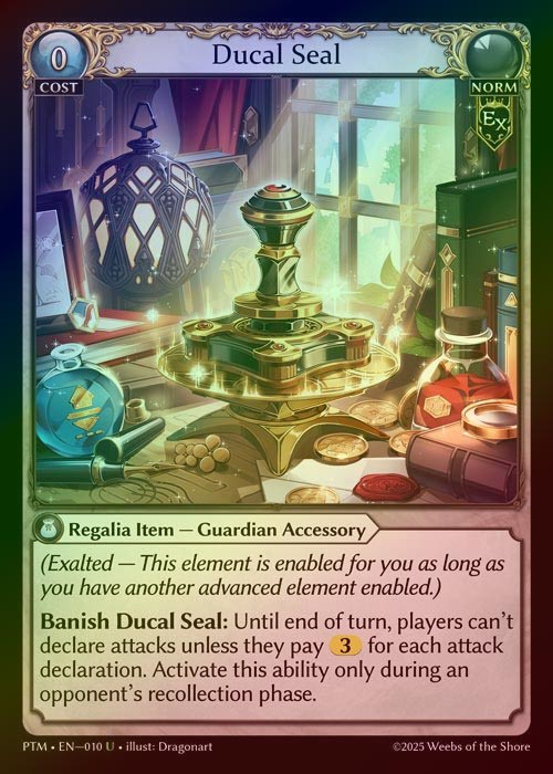 【FOIL】[Norm] Ducal Seal [PTM010-U]