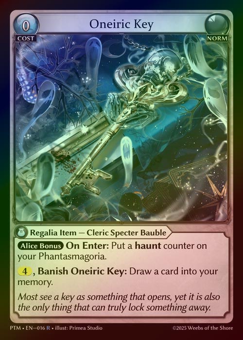 【FOIL】[Norm] Oneiric Key [PTM016-R]