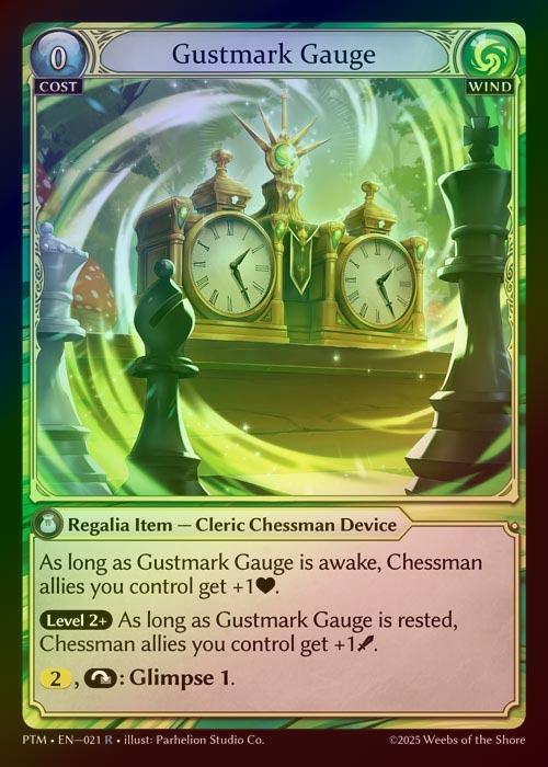【FOIL】[Wind] Gustmark Gauge [PTM021-R]