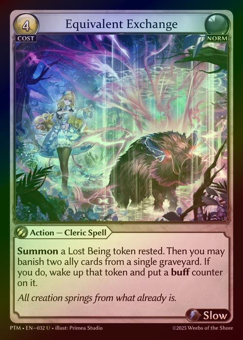【FOIL】[Norm] Equivalent Exchange [PTM032-U]