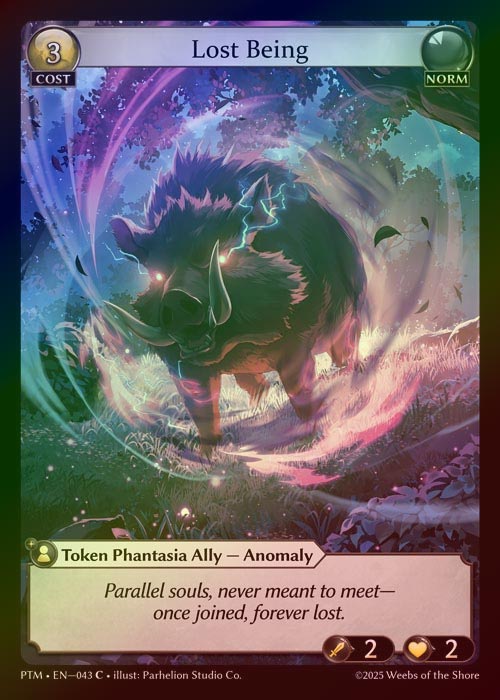 【FOIL】[Norm] Lost Being [PTM043-C]