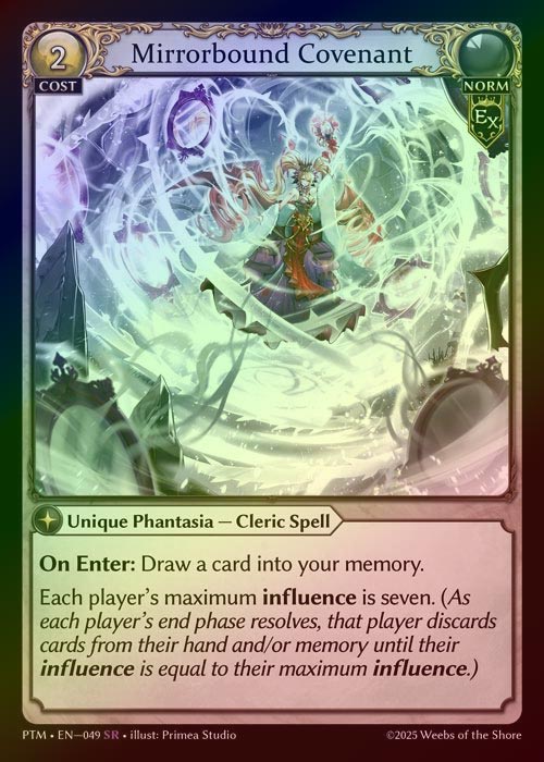 【FOIL】[Norm] Mirrorbound Covenant [PTM049-SR]
