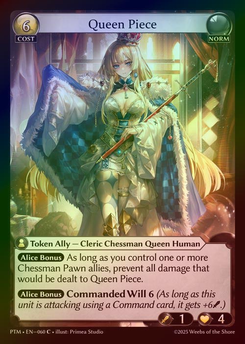 【FOIL】[Norm] Queen Piece [PTM060-C]