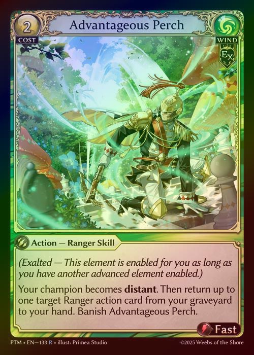 【FOIL】[Wind] Advantageous Perch [PTM133-R]