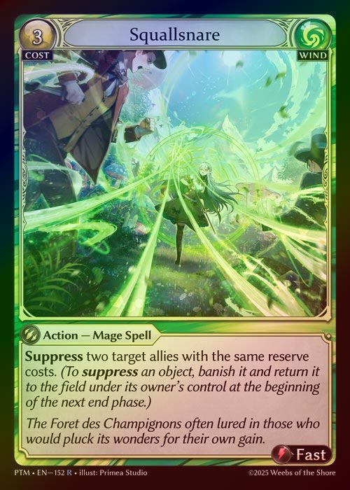 【FOIL】[Wind] Squallsnare [PTM152-R]