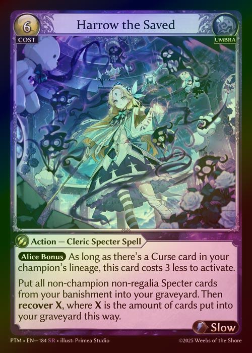 【FOIL】[Umbra] Harrow the Saved [PTM184-SR]